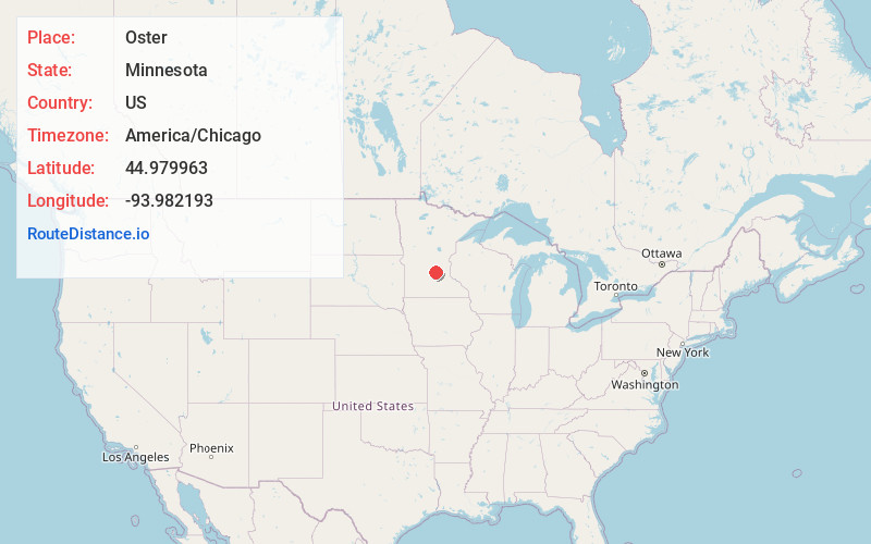 Map of Oster