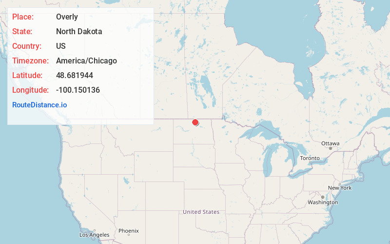 Map of Overly
