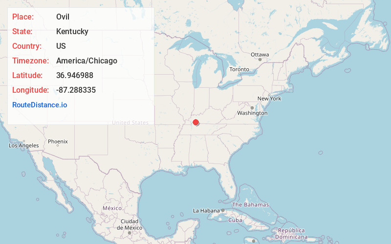 Map of Ovil