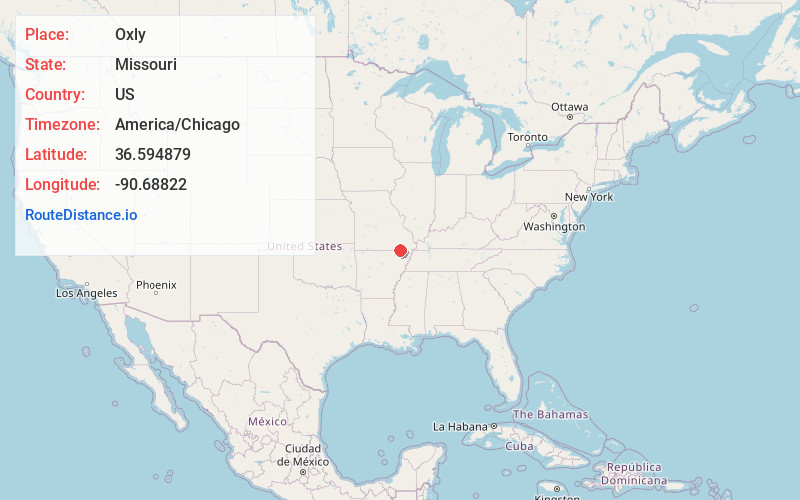 Map of Oxly