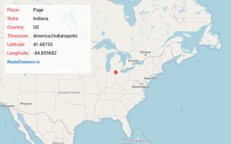 Map of Page