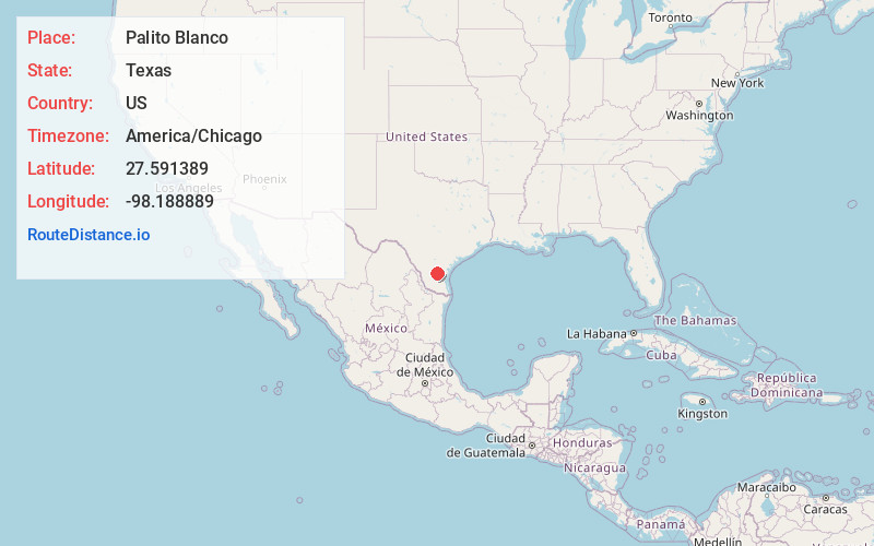 Map of Palito Blanco