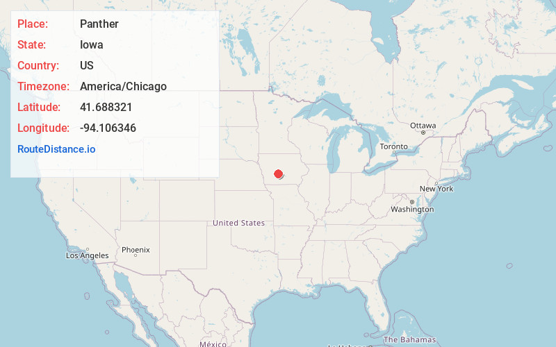 Map of Panther