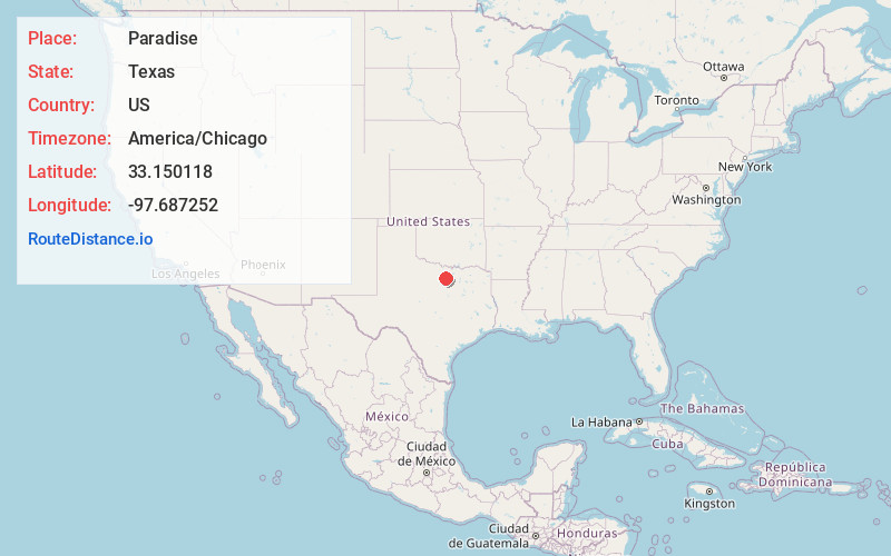 Map of Paradise