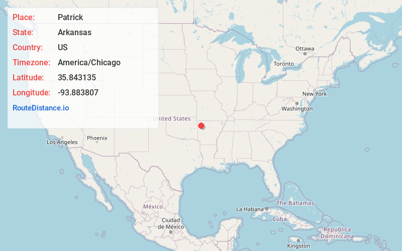 Map of Patrick