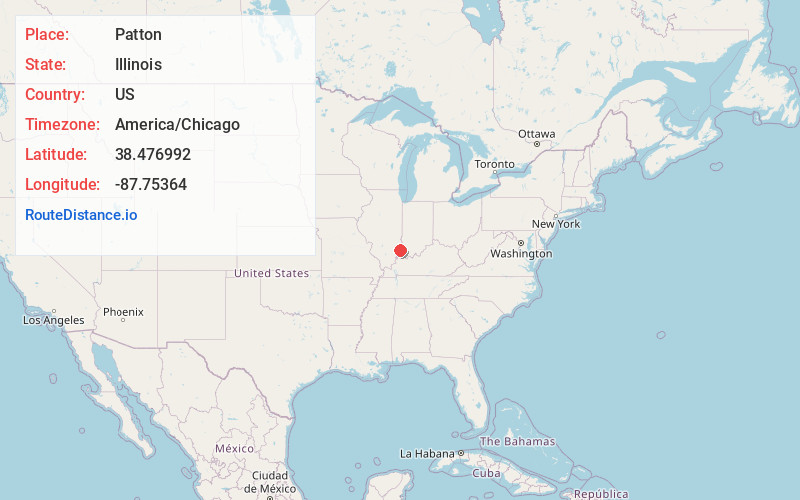 Map of Patton