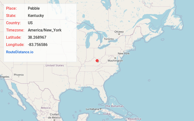 Map of Pebble