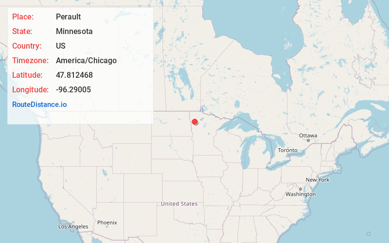 Map of Perault