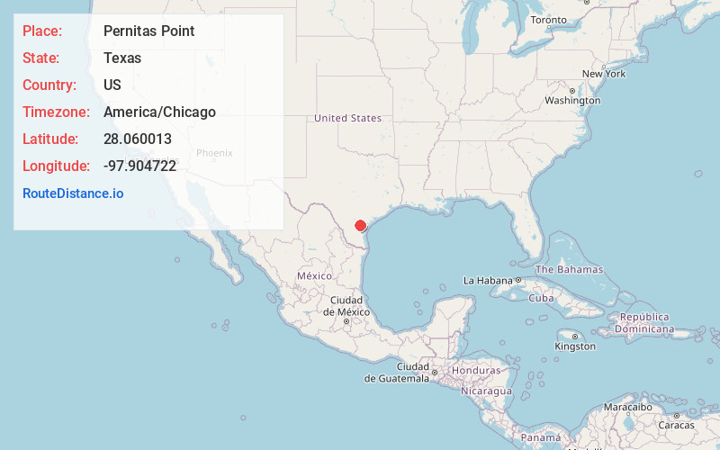 Map of Pernitas Point