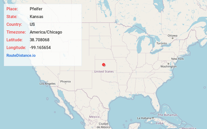 Map of Pfeifer