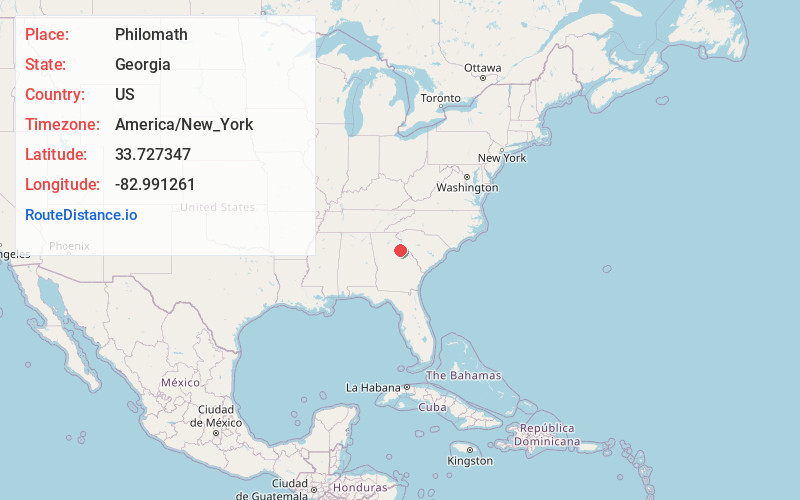 Map of Philomath