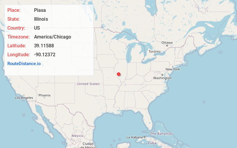 Map of Piasa