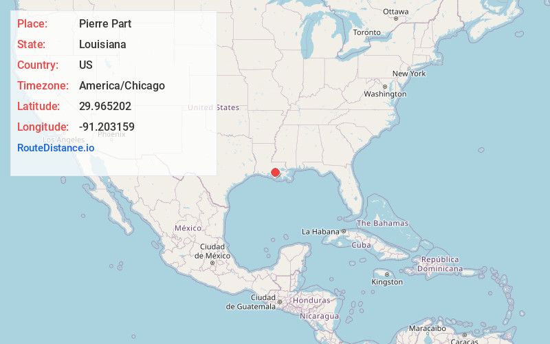 Map of Pierre Part