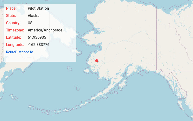 Map of Pilot Station