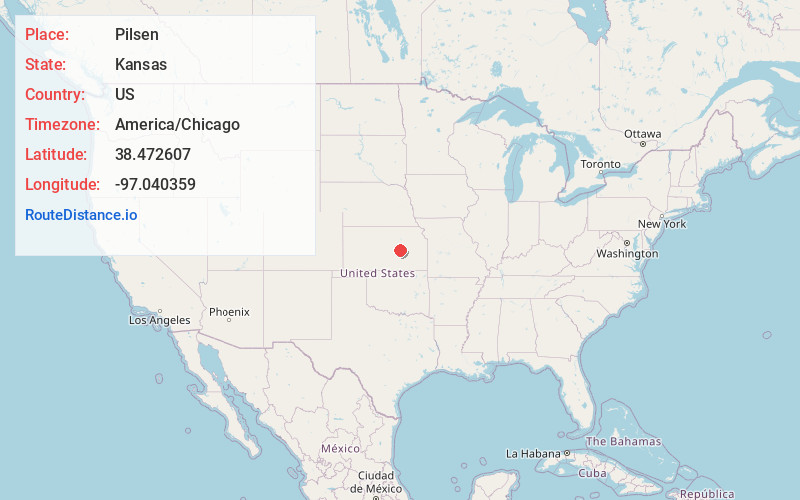 Map of Pilsen