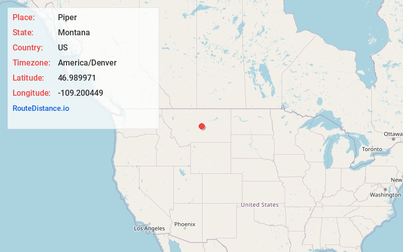Map of Piper