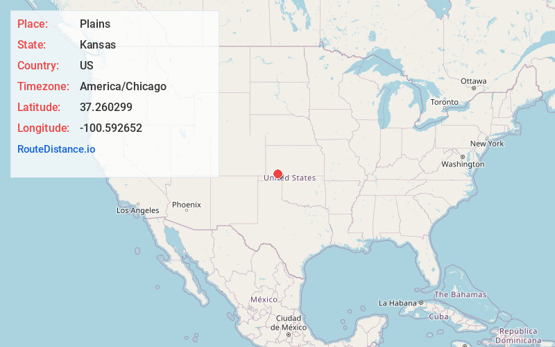 Map of Plains