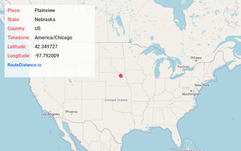 Map of Plainview