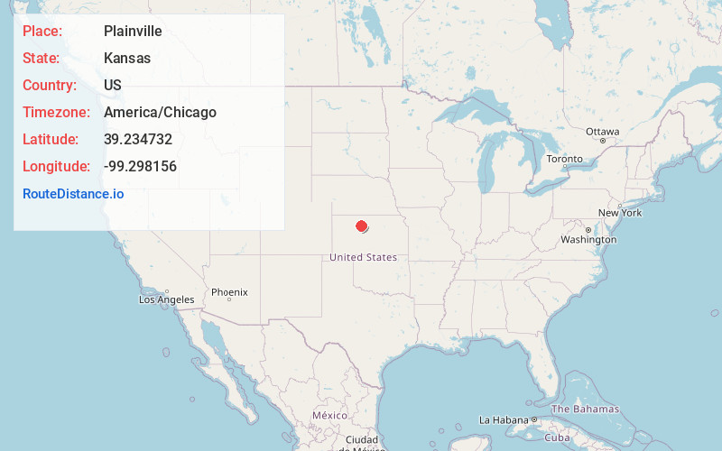 Map of Plainville