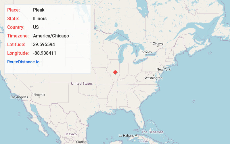 Map of Pleak