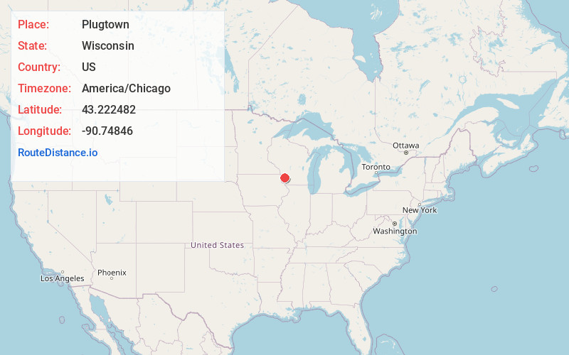 Map of Plugtown