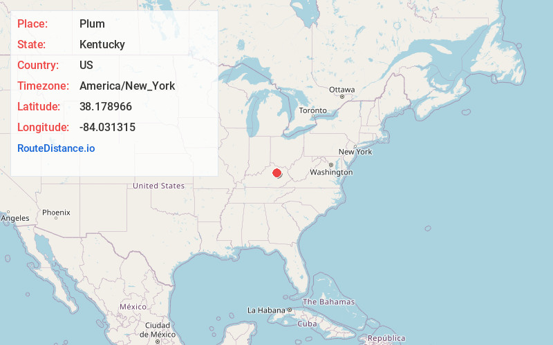 Map of Plum