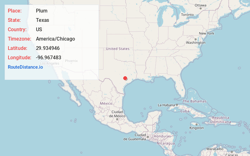 Map of Plum