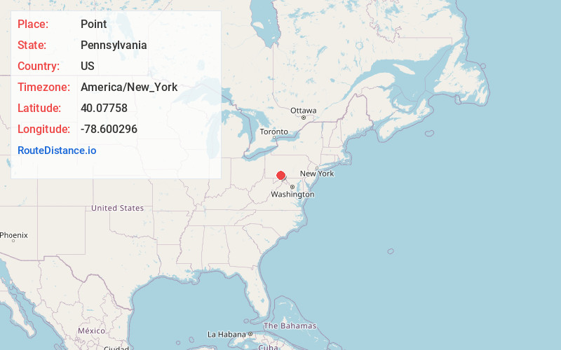 Map of Point
