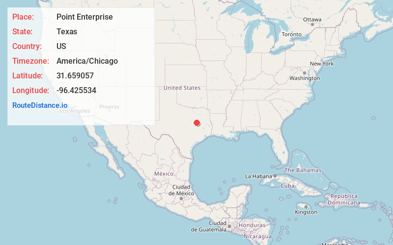 Map of Point Enterprise