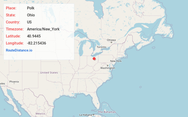 Map of Polk
