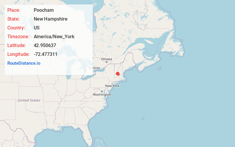 Map of Poocham