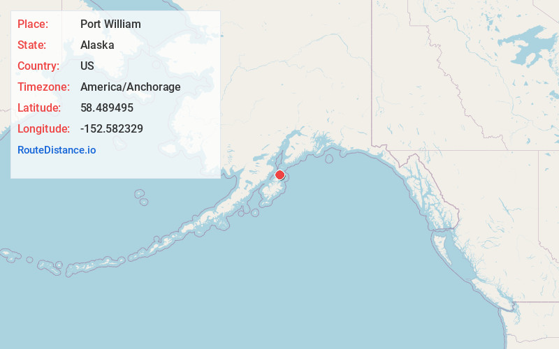 Map of Port William