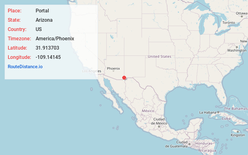 Map of Portal