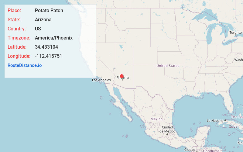 Map of Potato Patch