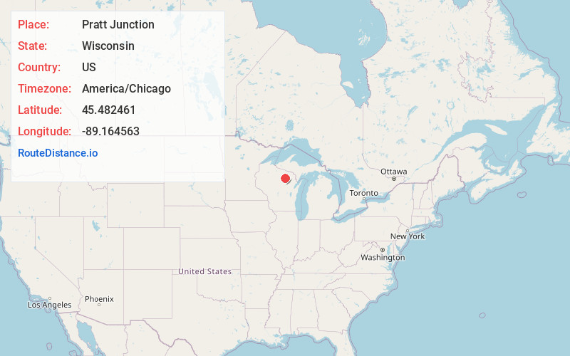 Map of Pratt Junction