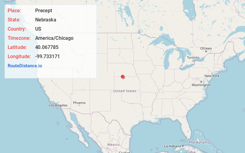 Map of Precept