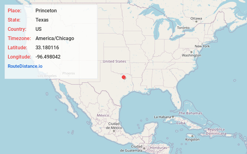Map of Princeton