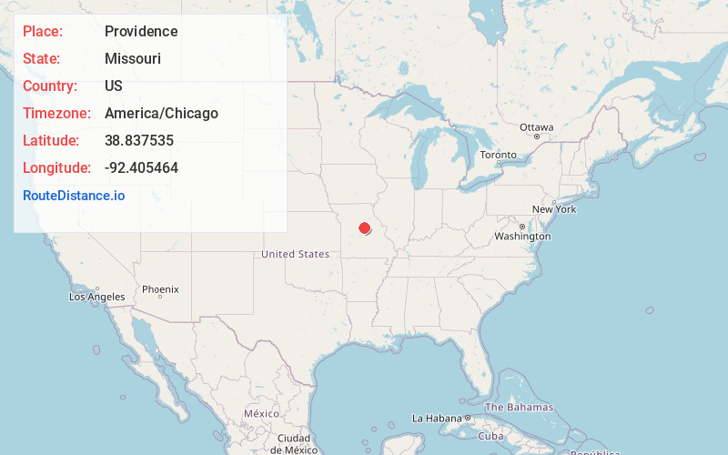 Map of Providence