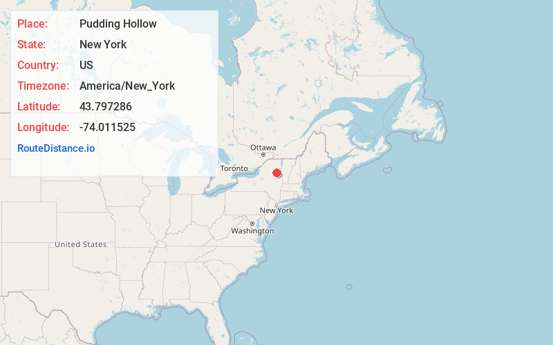 Map of Pudding Hollow