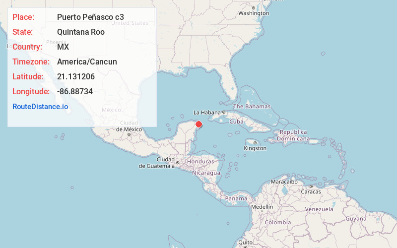 Map of Puerto Peñasco c3