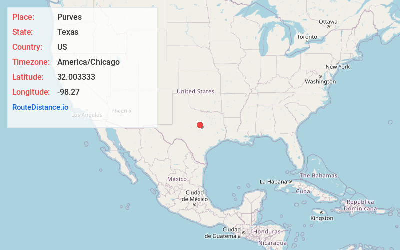 Map of Purves