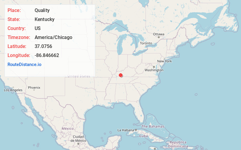 Map of Quality