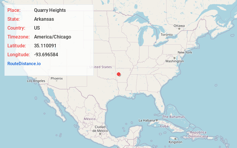 Map of Quarry Heights