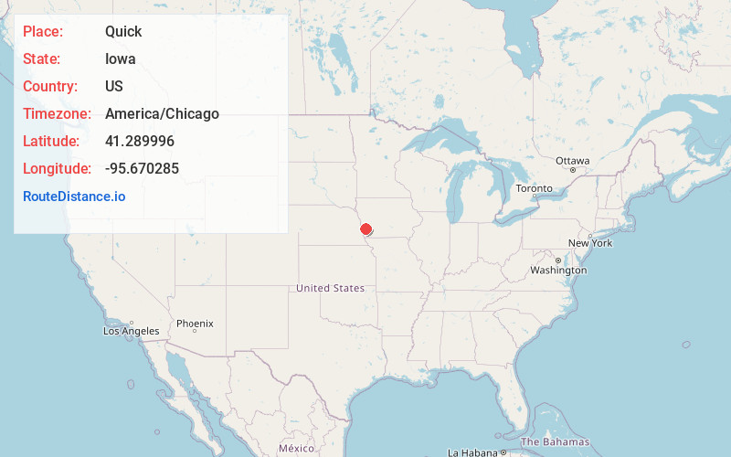 Map of Quick
