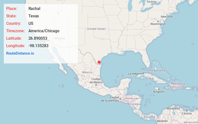 Map of Rachal