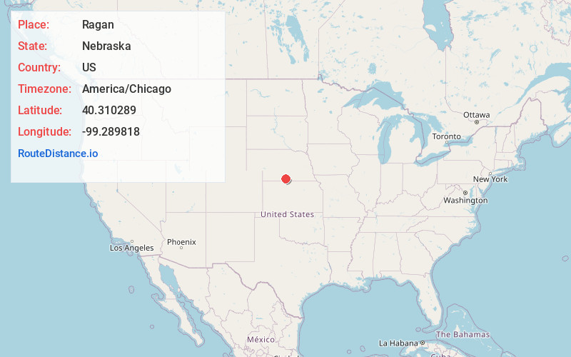 Map of Ragan
