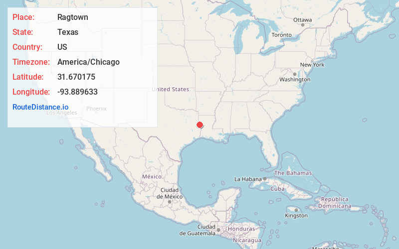 Map of Ragtown