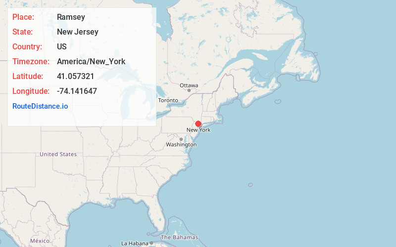 Map of Ramsey