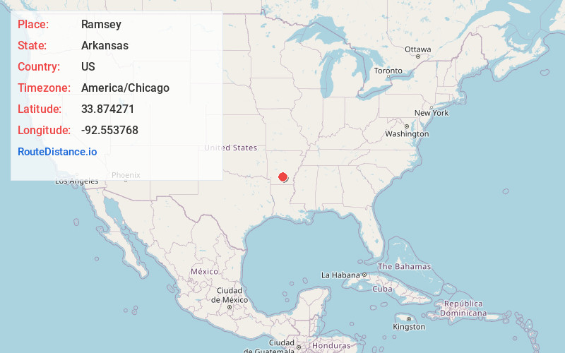 Map of Ramsey