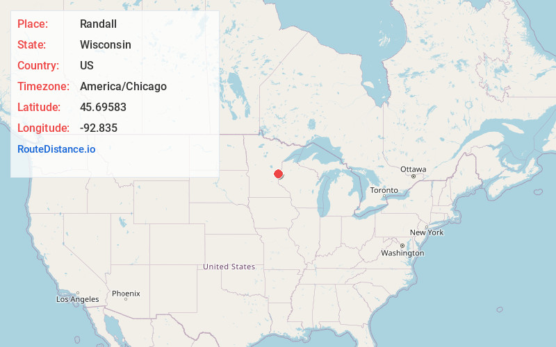 Map of Randall